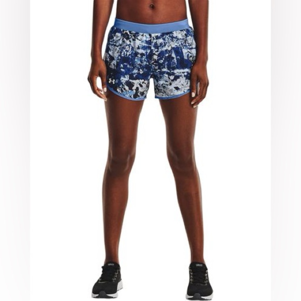Under Armour Fly-By 2.0 Printed Running Shorts Women’s M NWT Lightweight Gym